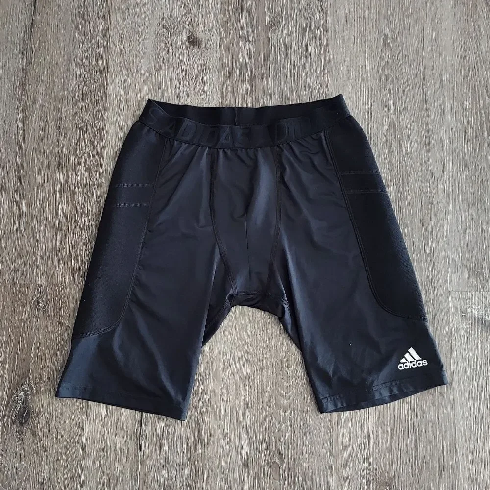 Adidas Black Slider Shorts Large